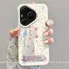 Funda para Teléfono Móvil Huawei Pura80 con Diseño de Gato Recortado Lindo con Cadena Colgante Huaweipura80Pro Niche 80Ult