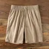 ¡Multicolor! 2026 Pantalones Cortos Casuales de Playa para Hombre Estilo Japonés de Verano, Color Sólido Básico, Versátiles, Secado Rápido, Cintura Elástica, Pantalones de Moda