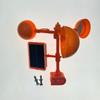 Repelente de Pájaros Solar con Voz Eléctrico Reflectante Ahuyentador de Pájaros Molinillo de Viento 360 Acústico-Óptico Prevención de Pájaros