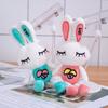 Máquina de pegar boneca de quatro polegadas 12cm de fábrica, chaveiro de boneca pequena, pingente de bolsa, acessórios de pelúcia para brinquedos, atacado
