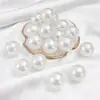 ABS Bege moagem de água destaque moldado imitação de pérola diy acessórios de joias pulseira feita à mão colar pingente grampo de cabelo