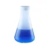 Frasco de Erlenmeyer de Plástico Frasco Cônico Frasco de Erlenmeyer de Laboratório PP Boca Larga Frasco para Agitar 50100250500ml