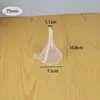 Fornecimento do Fabricante Funil Plástico Material PP Separador de Líquidos de Laboratório Vazamento de Álcool Doméstico Vazamento de Gasolina Especificações Completas