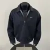 Chaqueta Reversible a Cuadros Estilo Retro Americano para Hombre, Diseño de Nicho, Abrigo Versátil Holgado de Otoño para Pareja, Color Melocotón de Moda