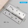 Suministro directo de fábrica acero inoxidable 4 pulgadas 5 pulgadas rodamiento silencioso bisagra plana abierta para puerta de gabinete puerta de madera bisagra de puerta bisagra
