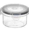 Conjunto de Caixas Frescas Zhanggong Cross-Border Pp Grau Alimentício Fresco Selado Transparente Geladeira Refrigerado Congelador Caixa de Armazenamento para Geladeira