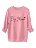 Sudadera de polar gruesa casual y cómoda otoño/invierno, marca boy mama, tienda independiente de Amazon Wish, disponible para comercio electrónico transfronterizo y en stock