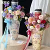 Día de San Valentín Chino Papel de Envoltura de Flores para Jardín Melrose Papel con Forma Engrosada Papel de Envoltura para Ramo de Flores Material Floral DIY