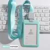 Insignia de Trabajo Personalizada, Tarjeta de Trabajo, Portatarjetas de Empuje para Estudiantes, Cordón para Tarjeta de Comedor, Cordón para Insignia, Portatarjetas de Trabajo