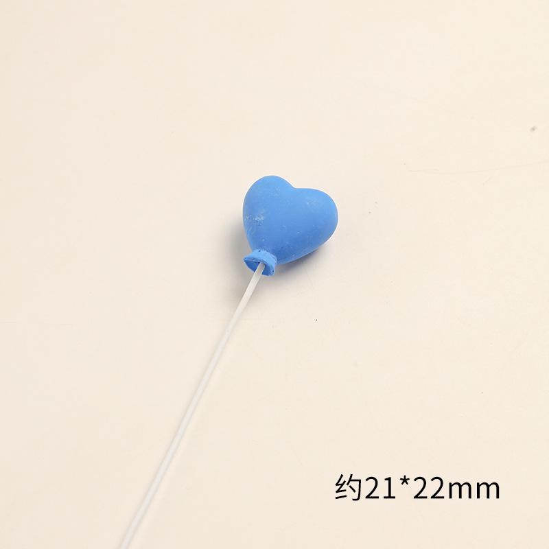 SKU-12-深蓝色爱心气球 一个