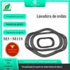 Arruela de onda de ferro preto junta de onda M3/M4/M5/M6/M8/arruela de mola de três ondas