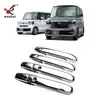 Adecuado para Honda N-Box Manija de Puerta Modificada Tira Decorativa Brillante Galvanizada Cubierta Especial para Manija de Puerta Jf5 Jf6