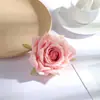 Cabezas de Flores de Rosa de 10 cm Flor de Rosa Artificial para Esquina Pared Flor de Seda Boda DIY Guirnalda Hecha a Mano Decoración de Flor Artificial Flor Artificial