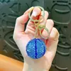 Nuevo llavero creativo de baloncesto con diamantes completos, colgante de moda para bolso, accesorios para llaves de coche, máquina de garra, regalo pequeño al por mayor