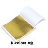 Papel Dorado con Pan de Oro de 9 cm Decoración Dorada con Pan de Oro para Techo de 14 cm Estatua de Buda Uñas Doradas con Pan de Oro Barro de Cristal Papel Plateado con Pan de Oro Foil de Colores