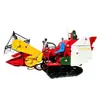 25 CV Cosechadora de Soja Completa Siembra Profesional Oruga Cosechadora Automática Ensacado Cosecha de Soja Máquina Fabricante