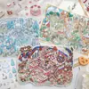 Pegatinas de Papel Serie Zoo Canciones Soñadoras Paisaje en Miniatura Pegatinas Decorativas DIY 4 Hojas 3 Diseños