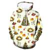 2024 Venta Caliente Transfronteriza Moda Primavera y Otoño Suéter 3D Sudadera con Estampado Digital Navideño Suéter Casual para Hombres y Mujeres DZ