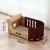 Casa para gatos apta para todas las estaciones, villa para gatos, saco de dormir semicerrado, rascador para gatos, modelo de combinación de fieltro que no suelta pelo y sisal