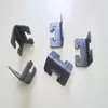 Protectores de Esquina de Plástico Blanco en Forma de L al por Mayor en Stock, Bandejas de Piedra, Tiras de Plástico de Fijación Antideslizantes, Tiras de Plástico Perforadas