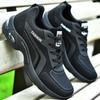 Zapatillas de deporte de cuero impermeables para otoño e invierno, nuevas, antideslizantes, informales, para correr, de moda, con suela gruesa, para hombre