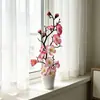 Maceta Redonda Transfronteriza Flor de Ciruelo Maceta Artificial Estilo Chino Decoración de Estudio en Casa Bonsái de Flor de Invierno Fotografía Adornos de Flores Artificiales