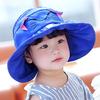 Sombrero de verano para bebé, diseño de gato, con tapa vacía, estilo pescador, sombrilla, 5099, envío gratis