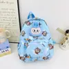 Nueva Mochila Escolar Labubu para Niños Estampado de Dibujos Animados Mochila Linda Colgante de Peluche Labubu Mochila de Jardín de Infancia