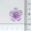 Flores de Cerezo Transparentes de Colores Accesorios de Resina DIY Pegamento de Crema Funda para Teléfono Móvil Pasador Joyería Pegatinas para Vehículos Eléctricos