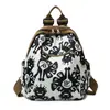 Nova Mochila Feminina Retro Versátil Mochila Simples Feminina para Viagem Tendência Harajuku Design Multifuncional Mochila Escolar