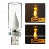 Nueva luz nocturna USB para coche transfronteriza, luz ambiental para coche, botella de vidrio LED multicolor de flujo, luz decorativa universal