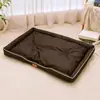 Cama Universal para Cães e Gatos Quatro Estações Corgi Shiba Inu Labrador Golden Retriever Impermeável à Prova de Umidade Não Aderente Pelo Fácil de Limpar Tapete