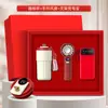 Set de Regalo Empresarial, Souvenir de Verano, Regalo con Logo Personalizado, Regalo Práctico para Clientes, Set de Ventilador de Refrigeración de Verano