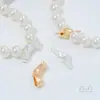 Chapado en Oro de 14K Lazo Cepillado Cinta de Satén con Cuentas Tira de Papel Brillante Nudo Separador Accesorios para Joyería DIY