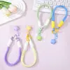 Chaveiro de Pulseira para Celular Estrela Gorda Macaron Tecido de Pulso Anti-Perda Presente para Estudante Acessórios de Cordão Atacado
