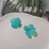 Zhen Tu Otoño/Invierno Nuevo Acrílico Degradado Flor de Cuatro Pétalos Pétalo Accesorios DIY Hecho a Mano Estilo Antiguo Hanfu Pasador de Pelo
