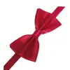 Pajarita Negra para Hombre Adulto Mejor Hombre Novio Vino Tinto Vestido de Boda Moda Femenina Casual Pajarita Al por Mayor