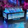 Cubo de Hielo Luminoso Bar Ktv Habitación Privada Led Engrosado Cubo de Cerveza Recargable Cubo de Champán Creativo Cubo de Hielo de Diamante