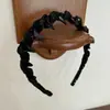 Industria Pesada Super Hada Malla de Alta Calidad Primavera y Verano Malla Vintage con Dientes Banda para el Cabello de Cristal Pinza para el Cabello de Presión Antideslizante para Lavarse la Cara