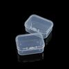 Caja de plástico PP de fábrica, rectangular, transparente, para aparejos de pesca, pequeña caja de embalaje, muestra de exhibición, caja de almacenamiento de plástico, envío gratuito