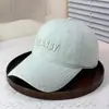 Nuevo Color Claro Letra Inglesa Parte Superior Suave Lengüeta de Pato Bordado en la Visera Versátil Casual Gorra de Béisbol Japonesa Primavera y Verano
