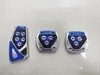 Pedal de carro pedal de carro antiderrapante transmissão manual acelerador automático freio pedal de embreagem suprimentos para carro