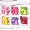 Accesorios de Resina Multicolores Brillantes de Dibujos Animados con Letras de Amor para DIY en Pinzas para el Cabello, Fundas de Teléfono, Botellas de Agua y Adornos para el Cabello al por Mayor