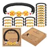 Amazon Venda Quente Transfronteiriça Novo Produto Multicor Argila Polimérica Futebol Basquete Baseball Letras Acrílicas Pulseira Elástica