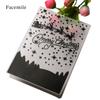 Botellas de Vino de Cinco Corazones, Plantillas de Plástico Cóncavas y Convexas para Navidad y Otros Proyectos DIY, Pinzas de Impresión en Relieve, Placas Cóncavas y Convexas, Moldes en Relieve
