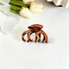 Presilha de Cabelo de Tamanho Médio para Meio Preso, Cor Tartaruga, Acabamento Fosco, Elegante Presilha de Cabelo de Verão para Mulheres, Vários Estilos com Designs de Borboleta e Flor