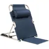 Respaldo de Cama Ajustable Silla Sofá Perezoso Plegable Sillón Respaldo de Cama para Ancianos Soporte de Marco Cojín Asiento