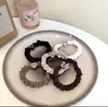 Cuerda para el pelo Estilo Mismo Estrella Accesorios para el pelo Banda de goma de alta elasticidad duradera Banda de pelo de moda Nuevo estilo coreano Simple