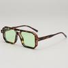 Gafas de Sol Aviador Verde Menta Fresco UV400 Anti-UV Gafas de Sol de Nicho para Miopía Gafas de Sol