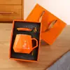 Taza de Temperatura Constante de 55 Grados Calentador de Tazas Taza Caliente Taza de Cerámica Caja de Regalo Recuerdo LOGOTIPO Evento Inauguración Publicidad Negocios